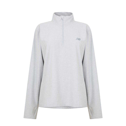 Grey - Front - New Balance Mens Accelerate Top