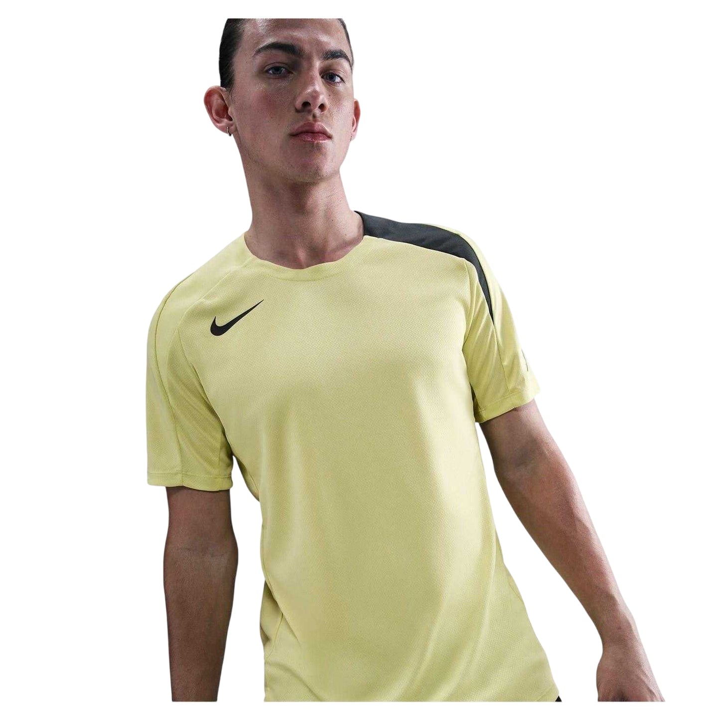 Limelight Yellow - Side - Nike Mens Strike Football Shirt