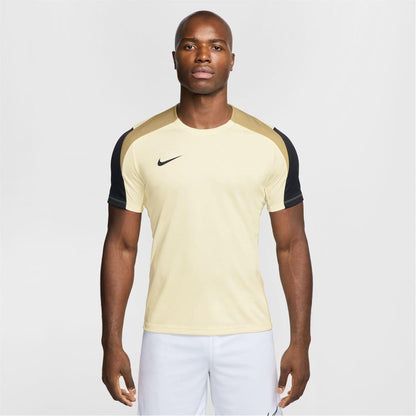 Ivory-Black - Front - Nike Mens Strike Football Shirt