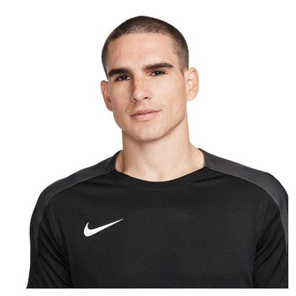Black-White - Side - Nike Mens Strike Football Shirt