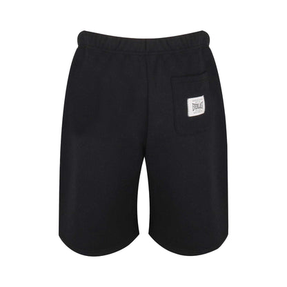 Black-White - Back - Everlast Unisex Adult Greatness Fleece Sweat Shorts