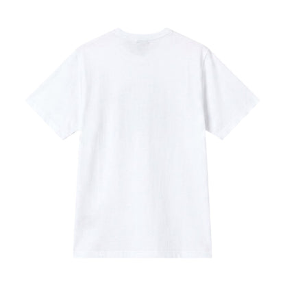 White - Back - Pretty Green Mens Paisley Cotton Regular Casual T-Shirt