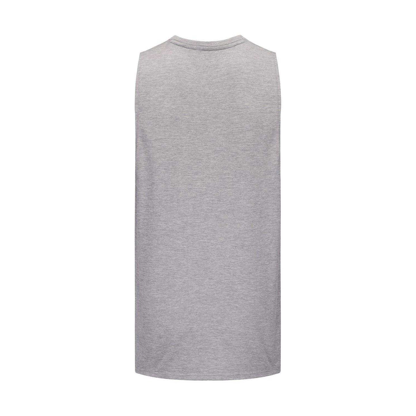 Grey Marl - Back - Everlast Mens Flex Vest Top