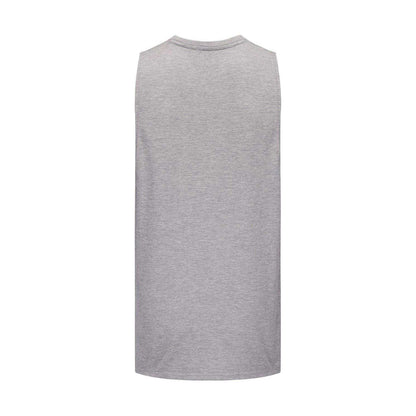 Grey Marl - Back - Everlast Mens Flex Vest Top