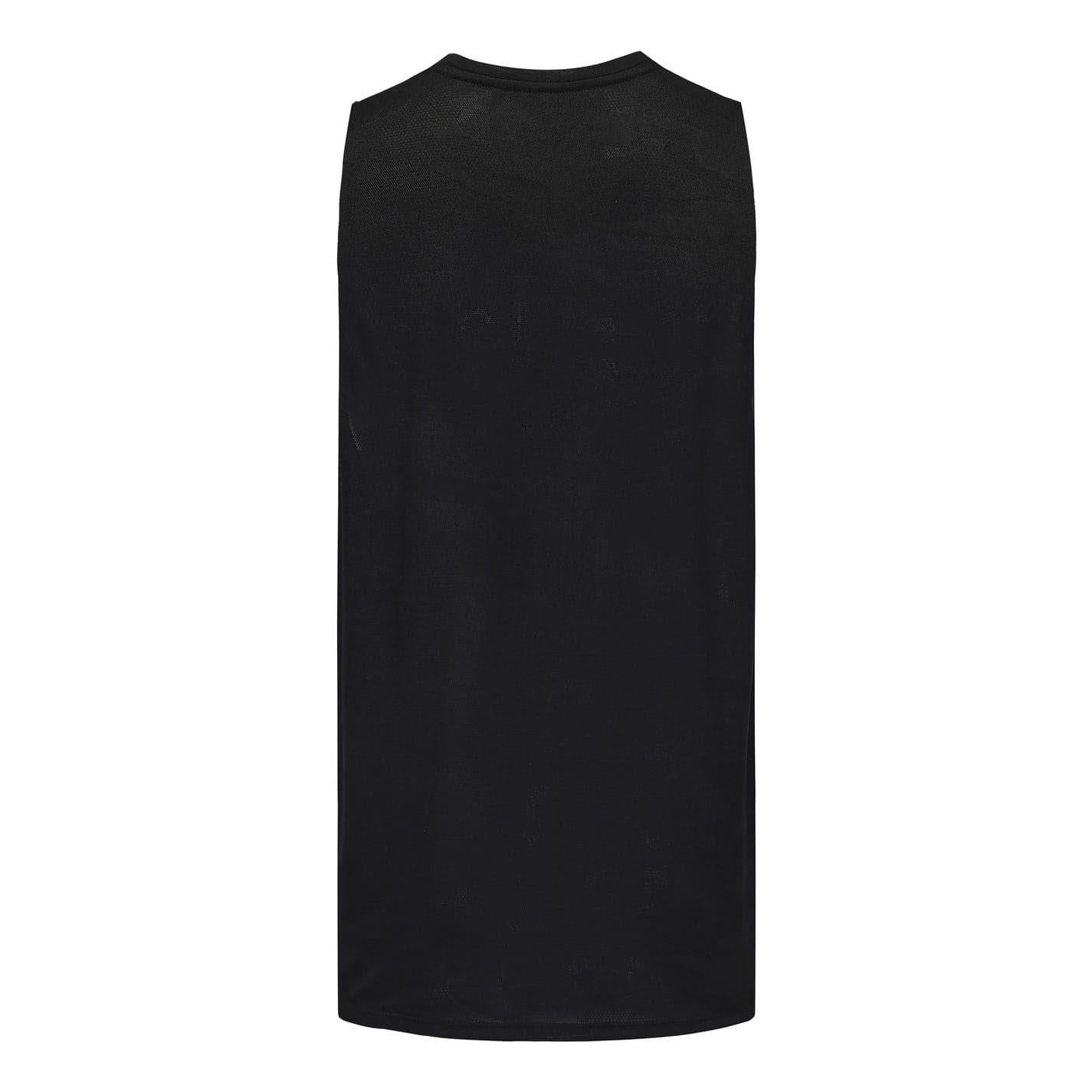 Black - Side - Everlast Mens Flex Vest Top