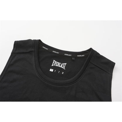 Black - Lifestyle - Everlast Mens Flex Vest Top