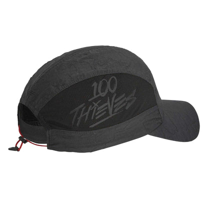 Carbon - Back - Adidas Mens Originals 100 Thieves Logo Baseball Cap