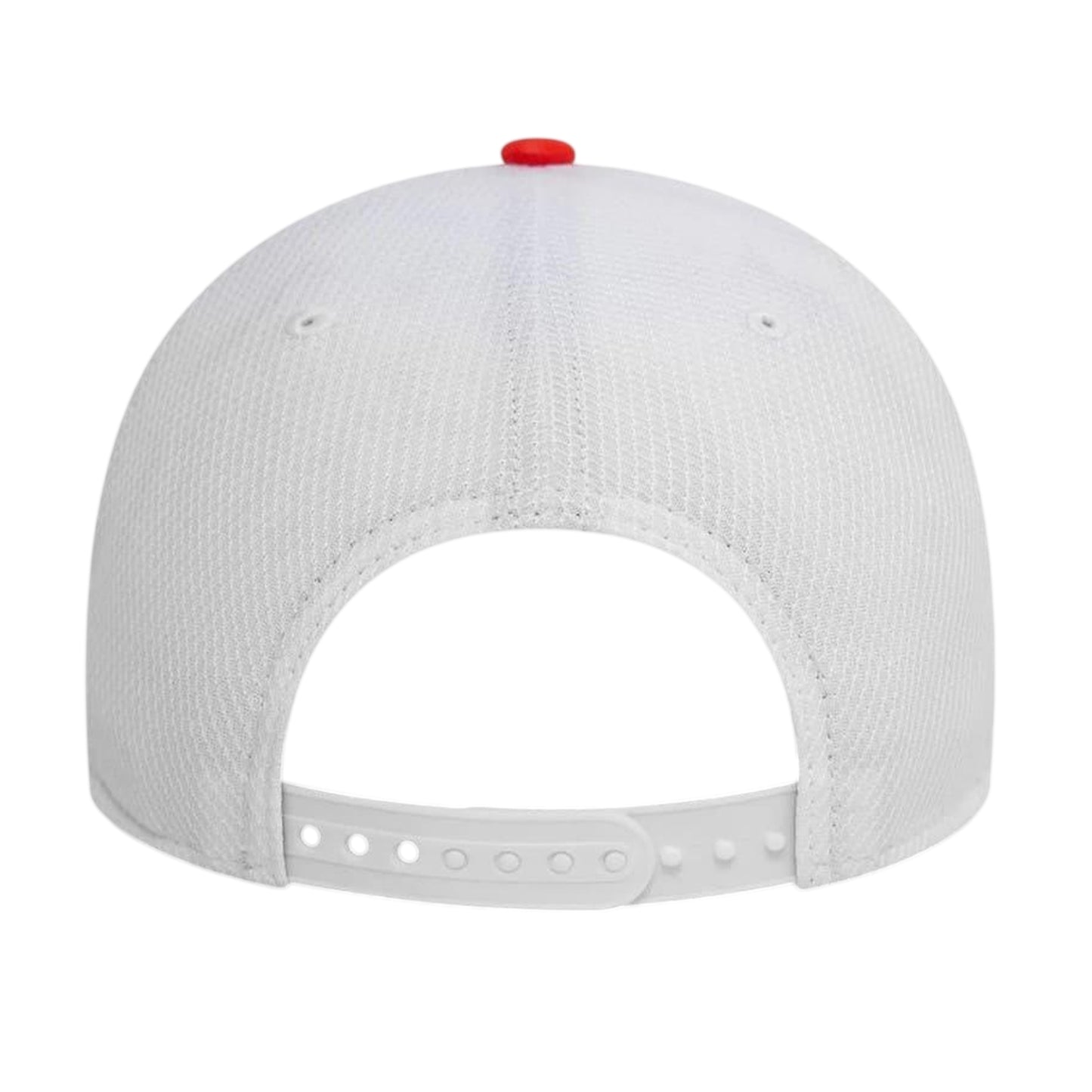 White - Back - New Era Unisex Adult Embroidered Logo Snapback Cap