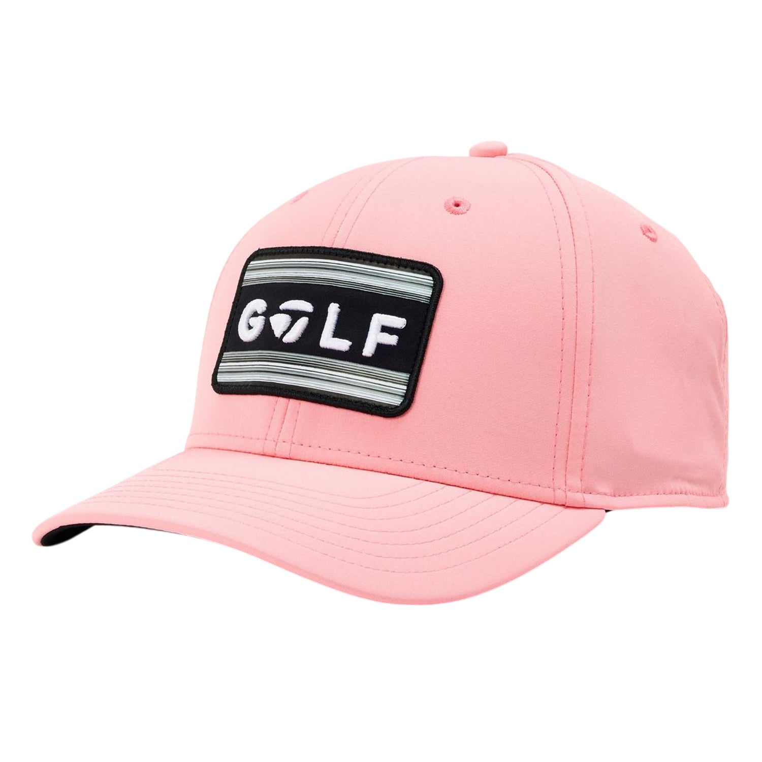 Pink - Front - TaylorMade Unisex Adult Sunset Wordmark Logo Golf Baseball Cap