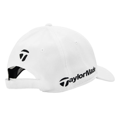 White - Back - TaylorMade Mens Driver Logo Baseball Cap