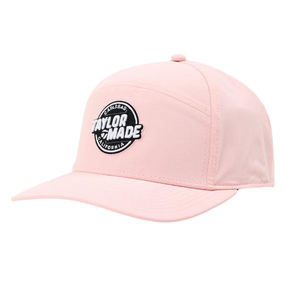 Pink - Front - TaylorMade Wordmark Curved Peak Baseball Cap