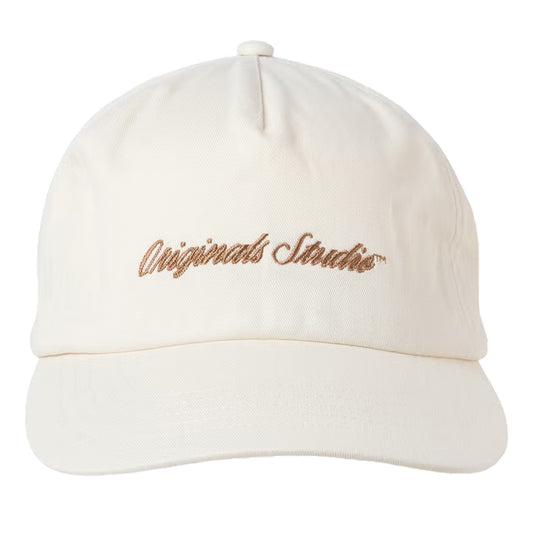 Antique White - Front - Jack And Jones Mens Logo Baseball Cap