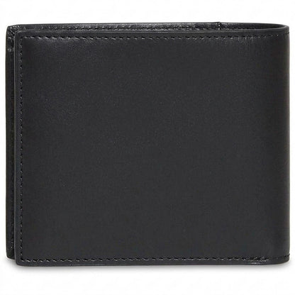 Black Print - Back - Calvin Klein Embossed Leather Wallet
