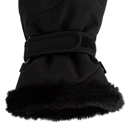 Black - Side - Nevica Unisex Adult Meribel Logo Winter Gloves