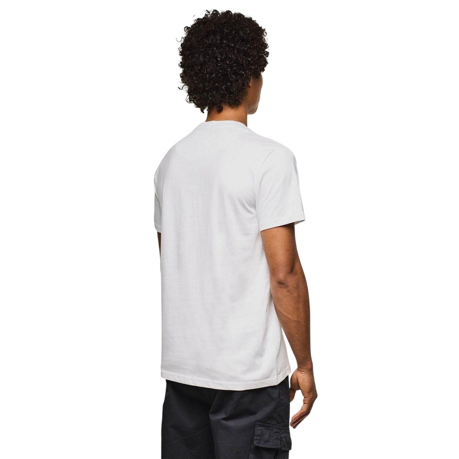 White - Back - Weekend Offender Mens Trainers T-Shirt