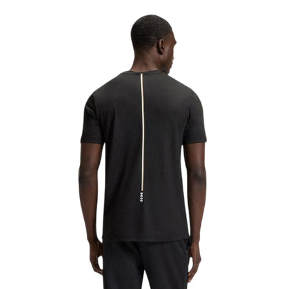 Black - Back - Boss Mens Control Slim T-Shirt
