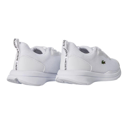 White - Back - Lacoste Mens Neo Runbase Leather Trainers