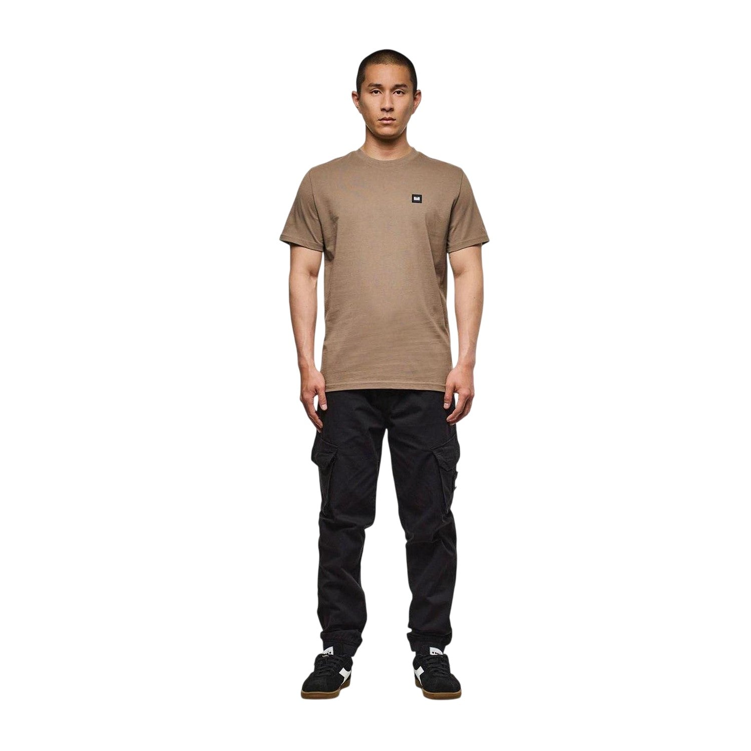 Sand - Side - Weekend Offender Mens Beach Badge T-Shirt