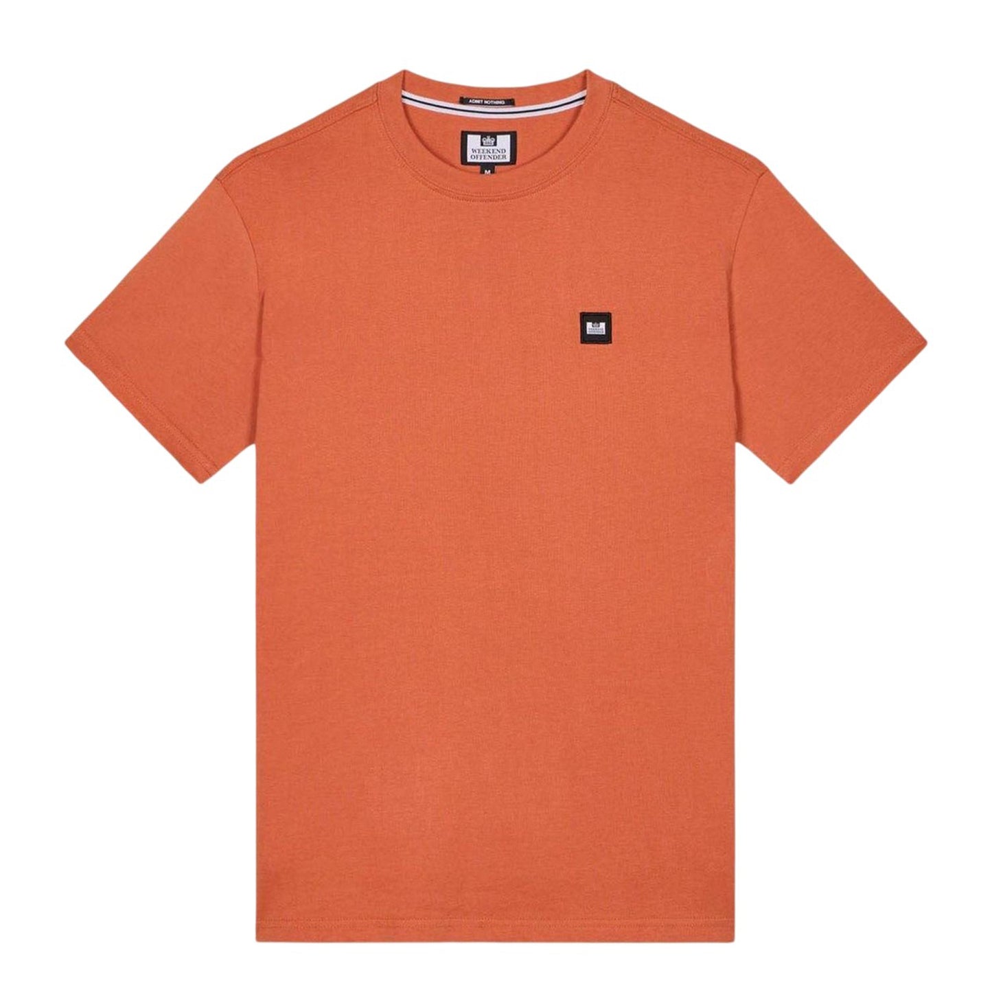 Orange - Front - Weekend Offender Mens Beach Badge T-Shirt