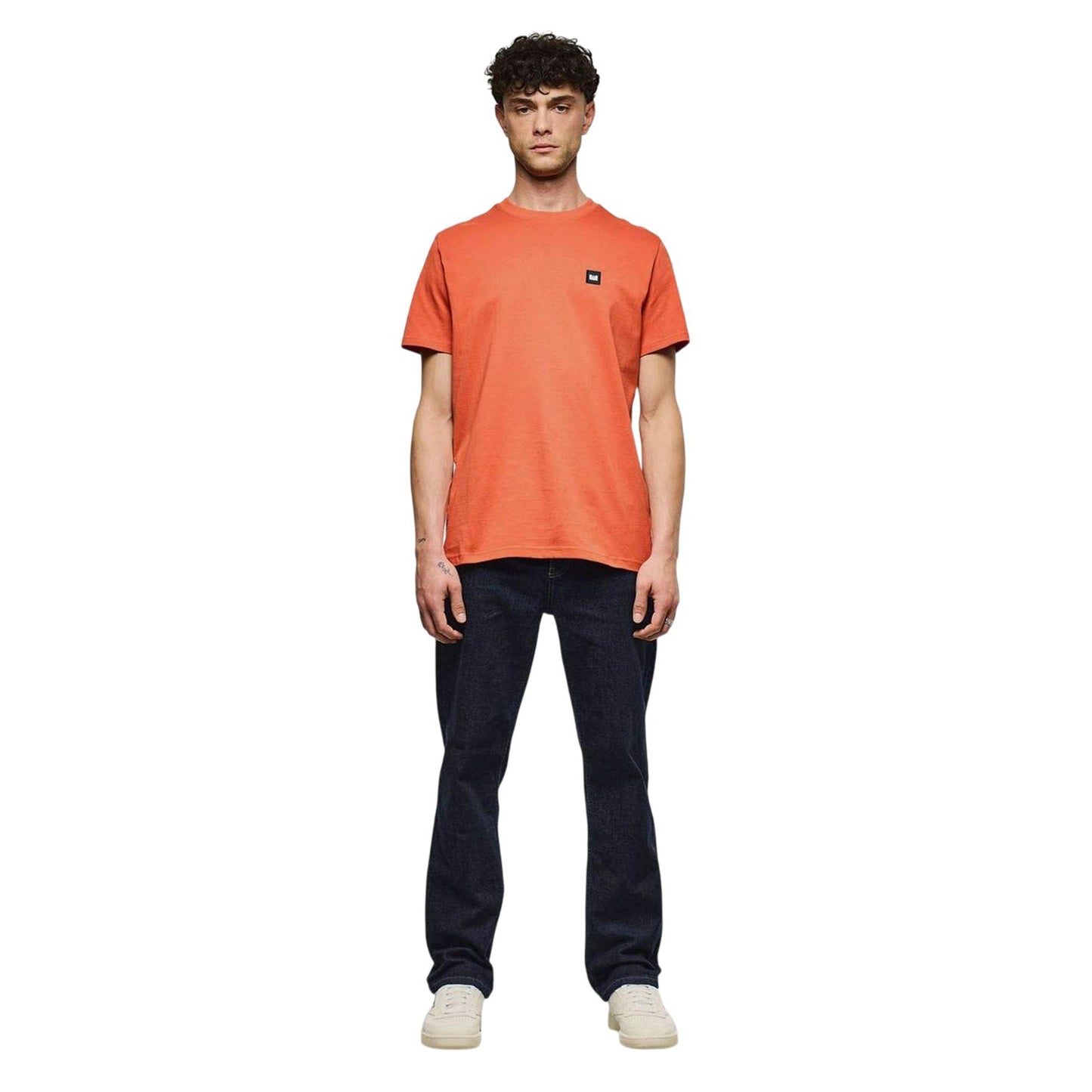 Orange - Lifestyle - Weekend Offender Mens Beach Badge T-Shirt