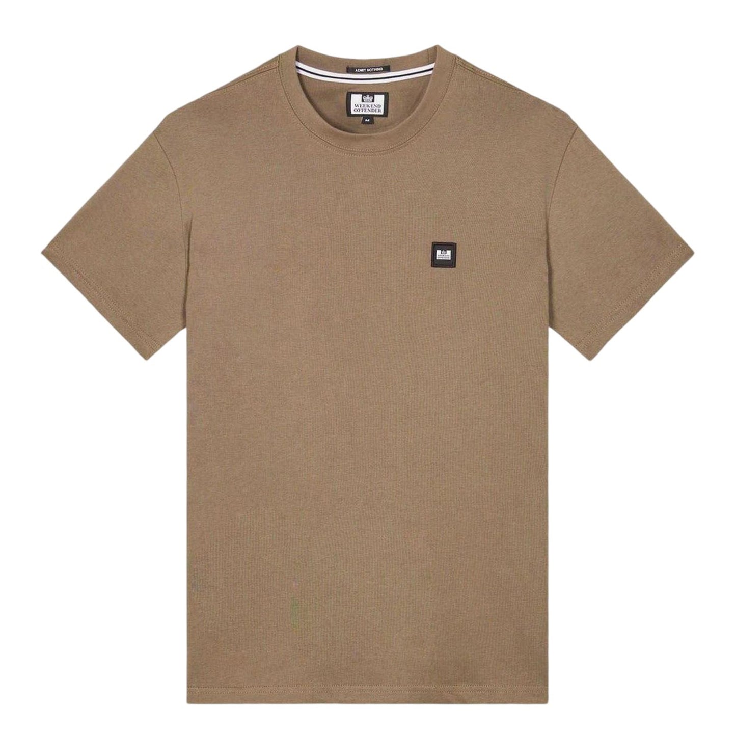 Sand - Front - Weekend Offender Mens Beach Badge T-Shirt