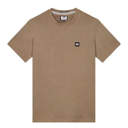 Sand - Front - Weekend Offender Mens Beach Badge T-Shirt