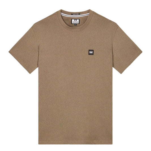 Sand - Front - Weekend Offender Mens Beach Badge T-Shirt