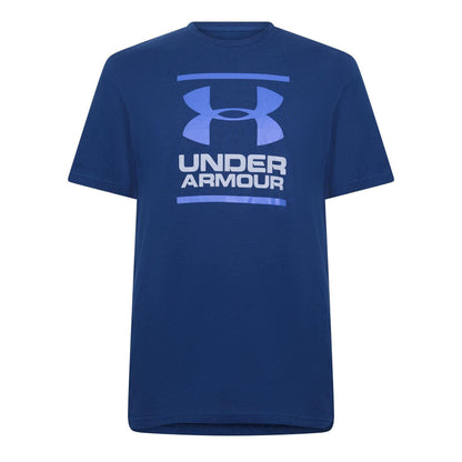 Navy - Front - Under Armour Mens GL Foundation Loose T-Shirt