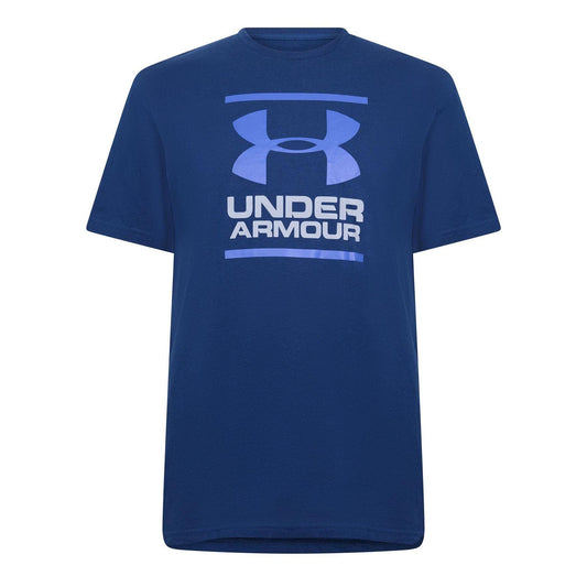 Navy - Front - Under Armour Mens GL Foundation Loose T-Shirt