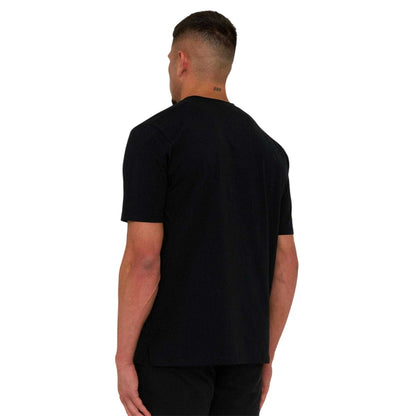 Black - Back - Marshall Artist Mens Siren Chest Logo Regular T-Shirt