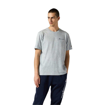 Grey - Lifestyle - Champion Mens Icons Combed Cotton Standard T-Shirt