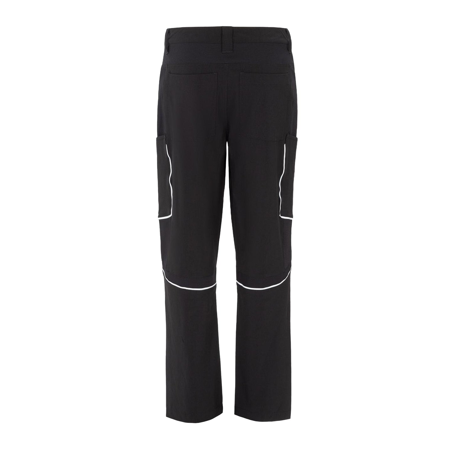 Black - Back - Dunlop Mens Stretch Work Trousers