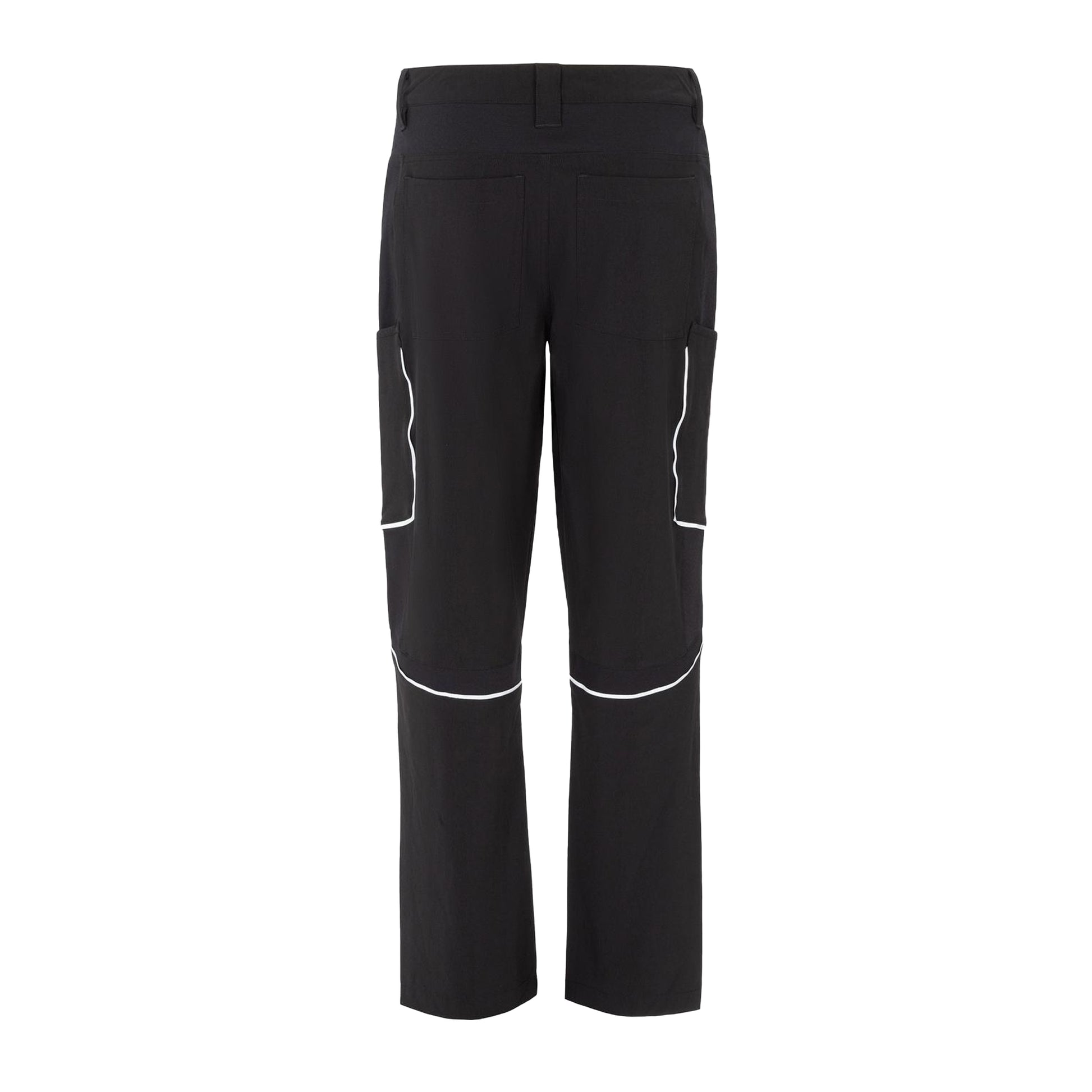 Black - Back - Dunlop Mens Stretch Work Trousers