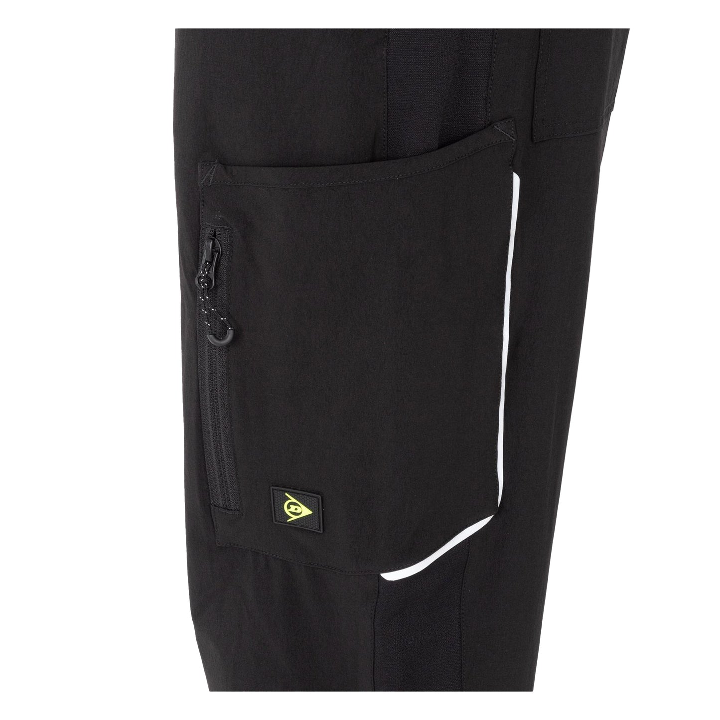 Black - Lifestyle - Dunlop Mens Stretch Work Trousers