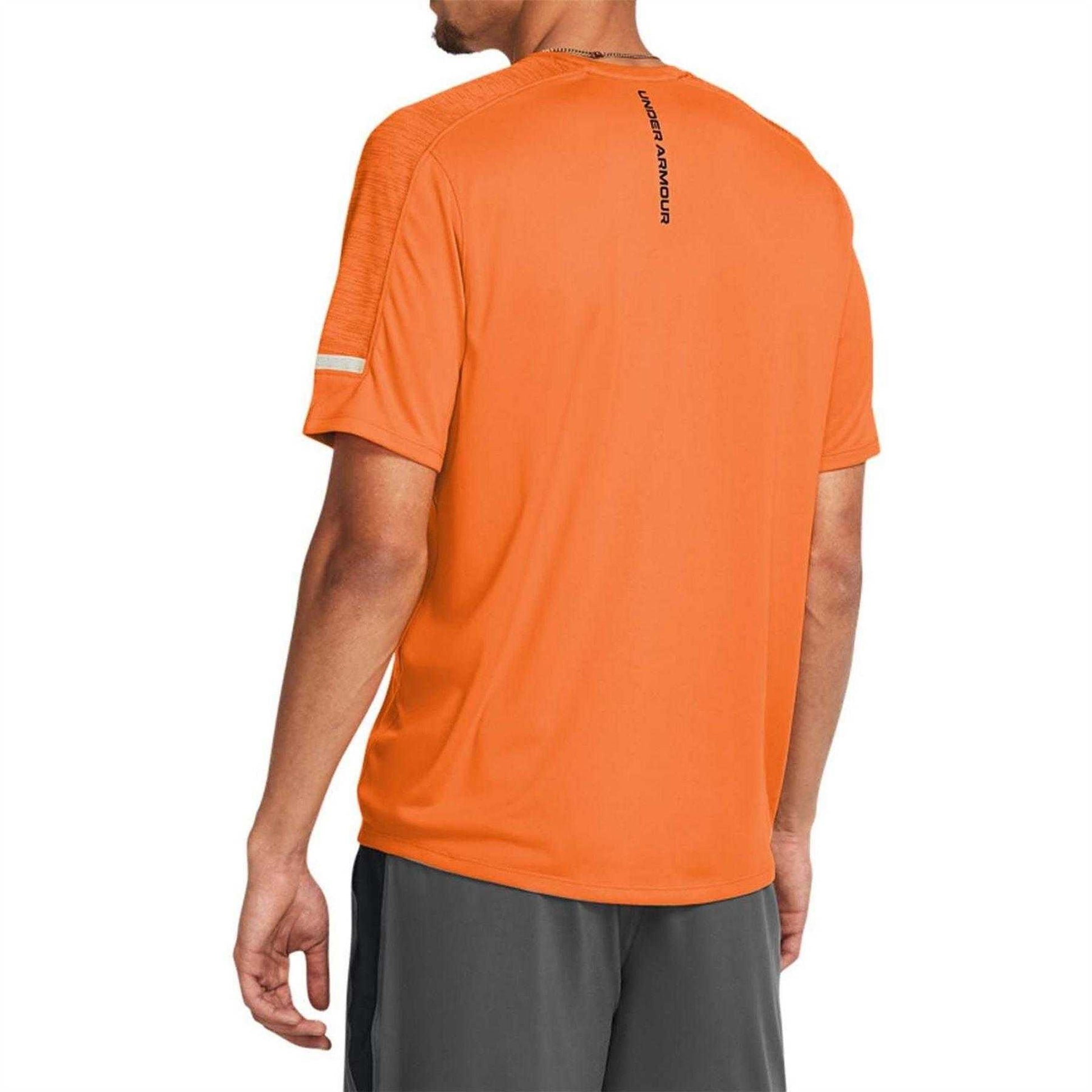 Orange - Pack Shot - Under Armour Mens Tech Utility T-Shirt