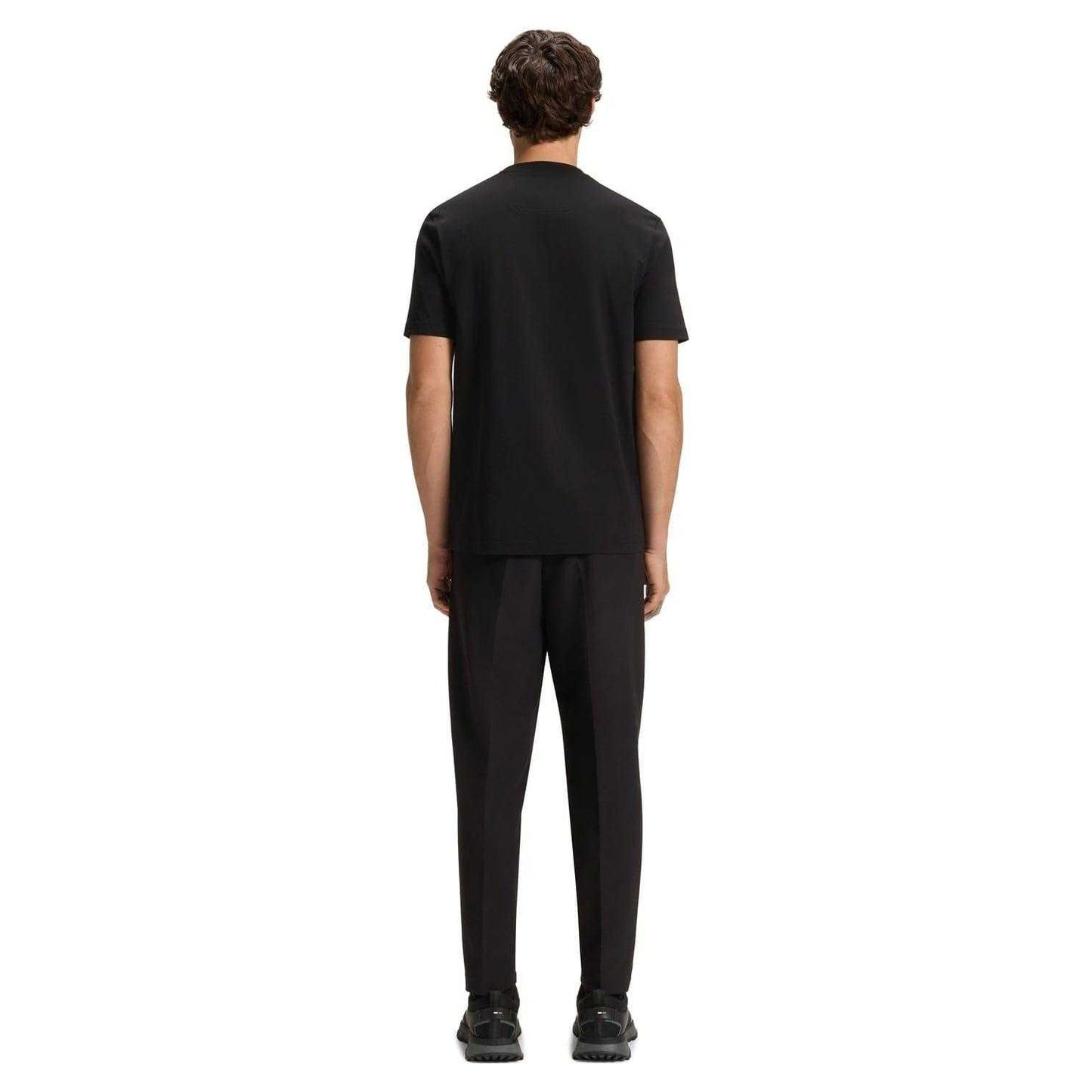 Black - Back - Boss Mens Iconic T-Shirt