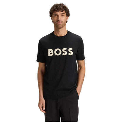 Black - Lifestyle - Boss Mens Iconic T-Shirt
