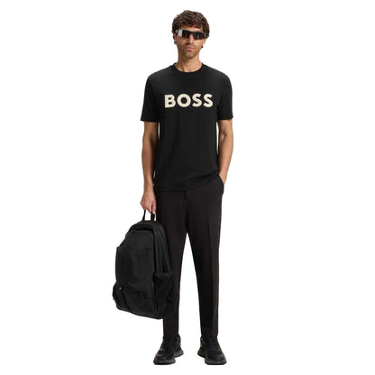 Black - Pack Shot - Boss Mens Iconic T-Shirt