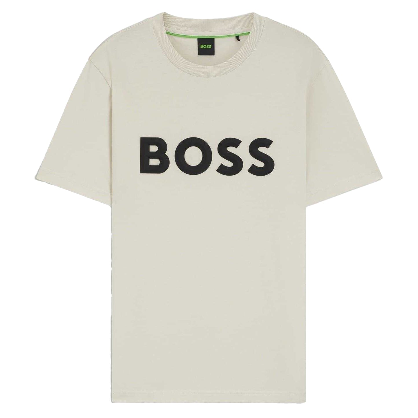 White - Front - Boss Mens Iconic T-Shirt
