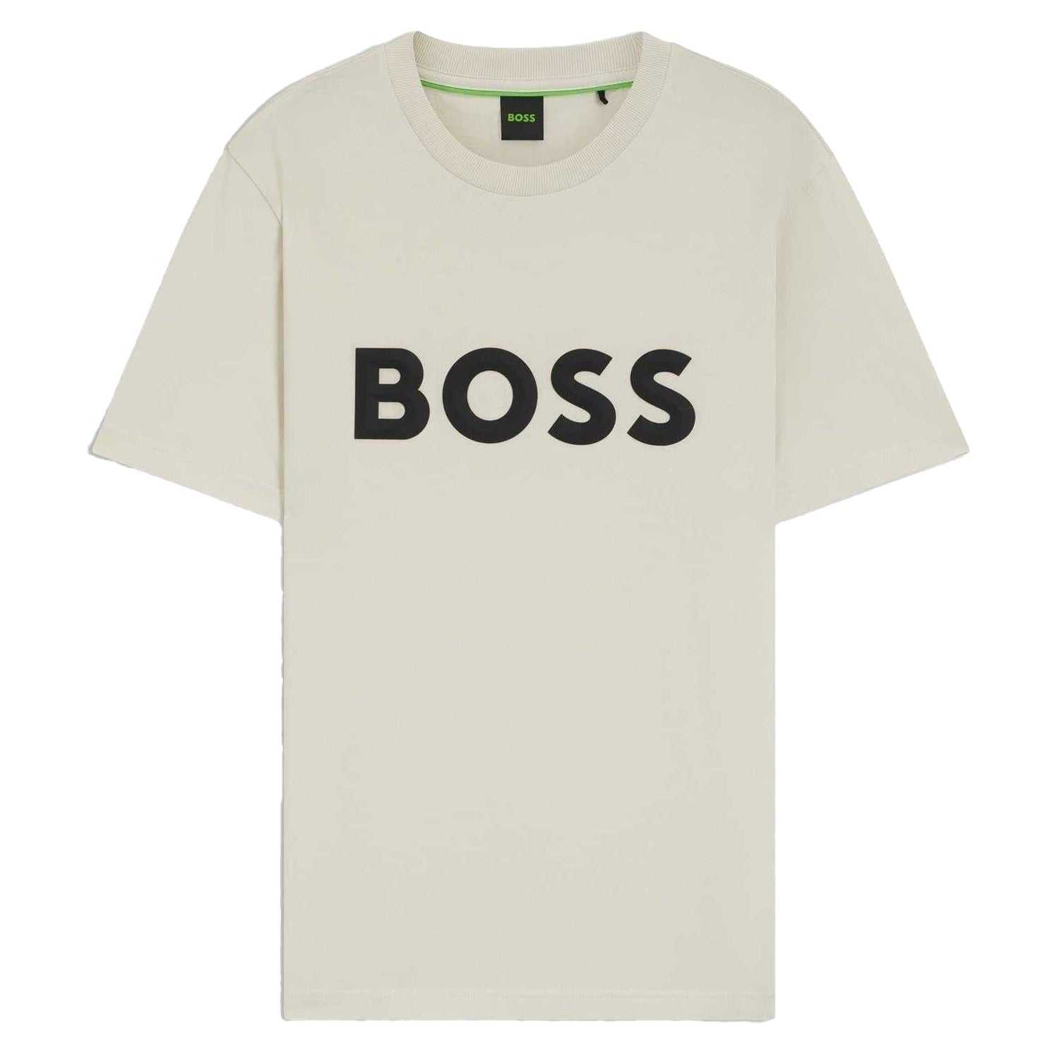 White - Front - Boss Mens Iconic T-Shirt