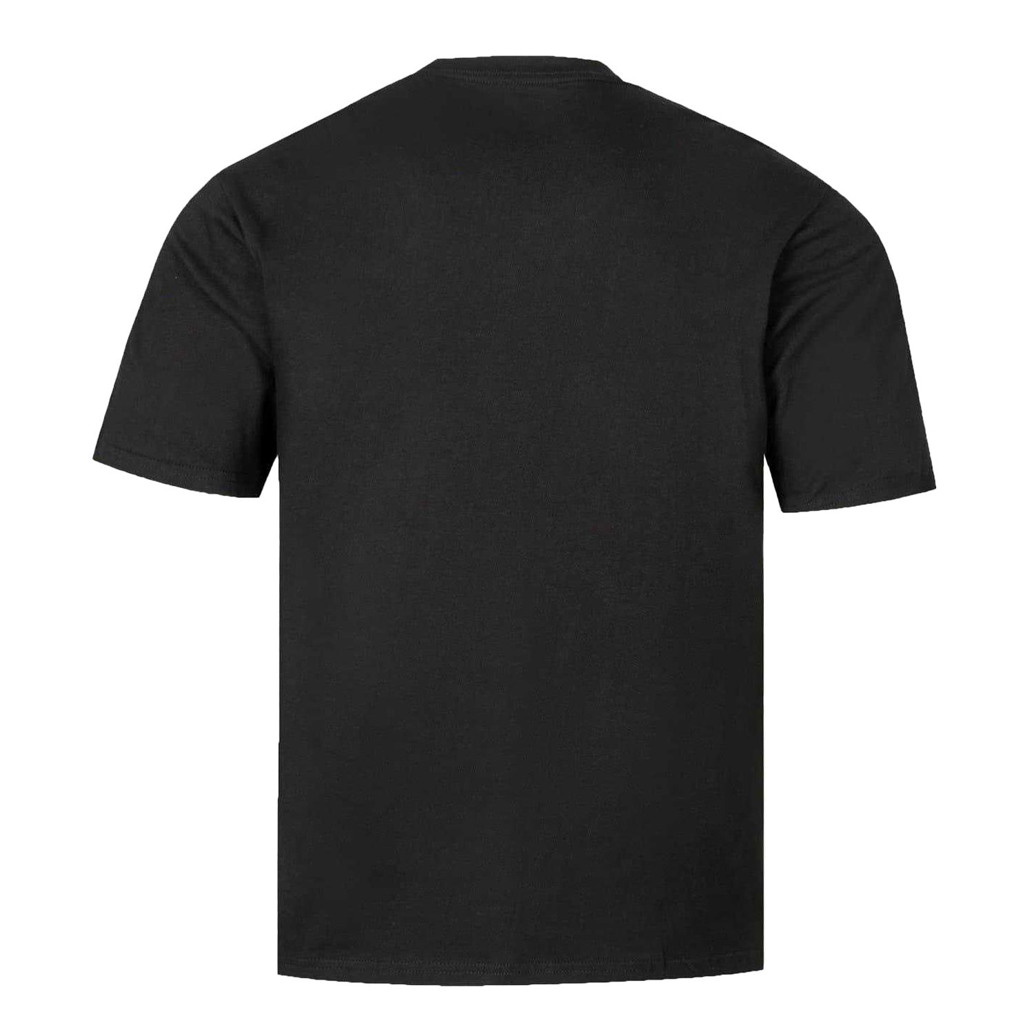 Black - Back - Kappa Mens Cotton T-Shirt