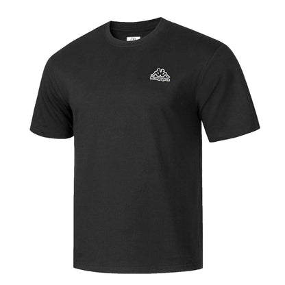 Black - Side - Kappa Mens Cotton T-Shirt