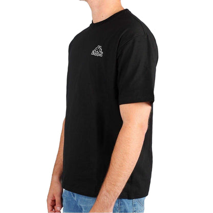 Black - Lifestyle - Kappa Mens Cotton T-Shirt