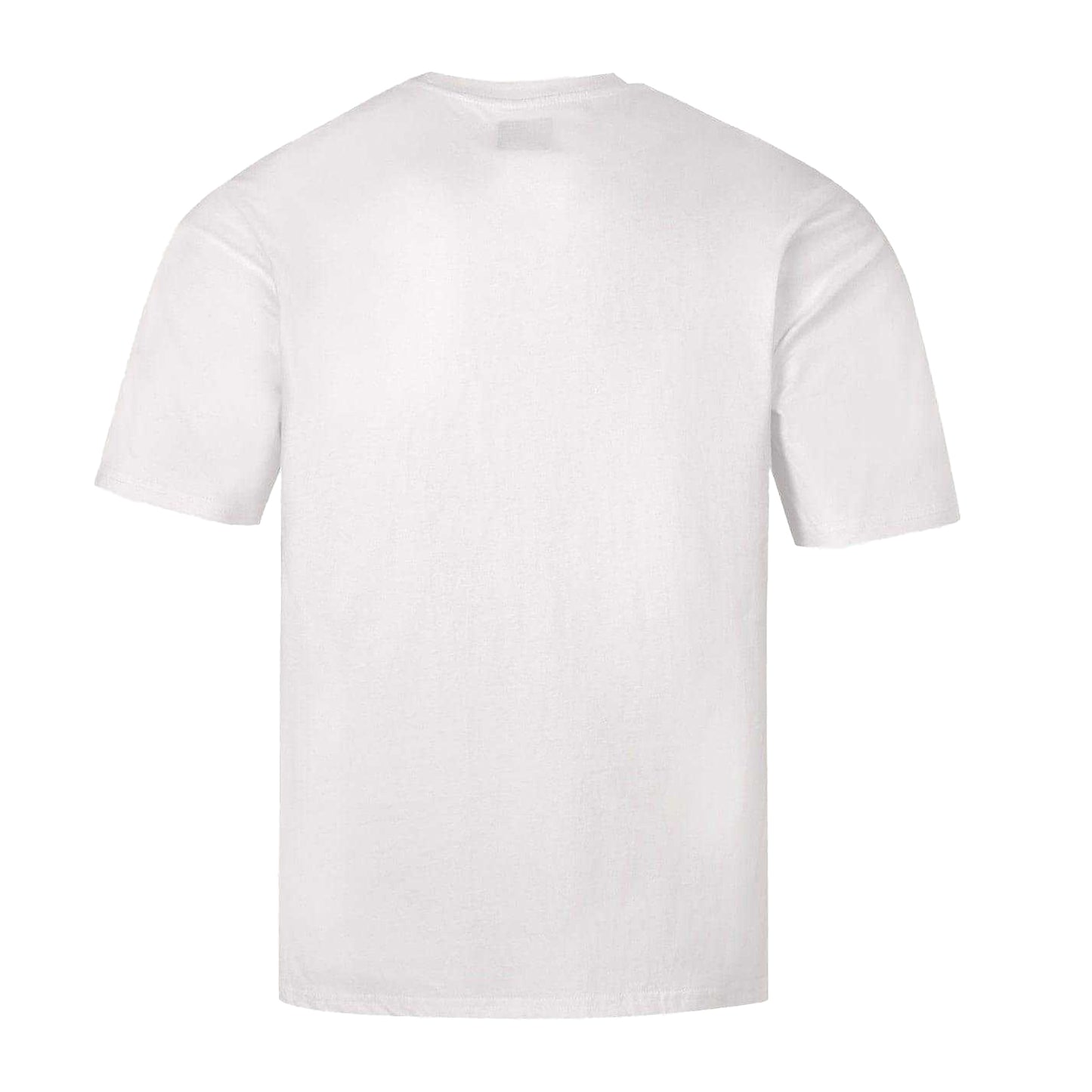 White - Back - Kappa Mens Cotton T-Shirt