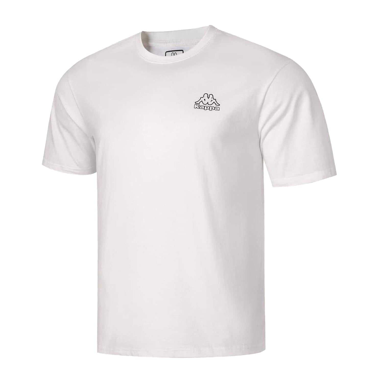 White - Side - Kappa Mens Cotton T-Shirt