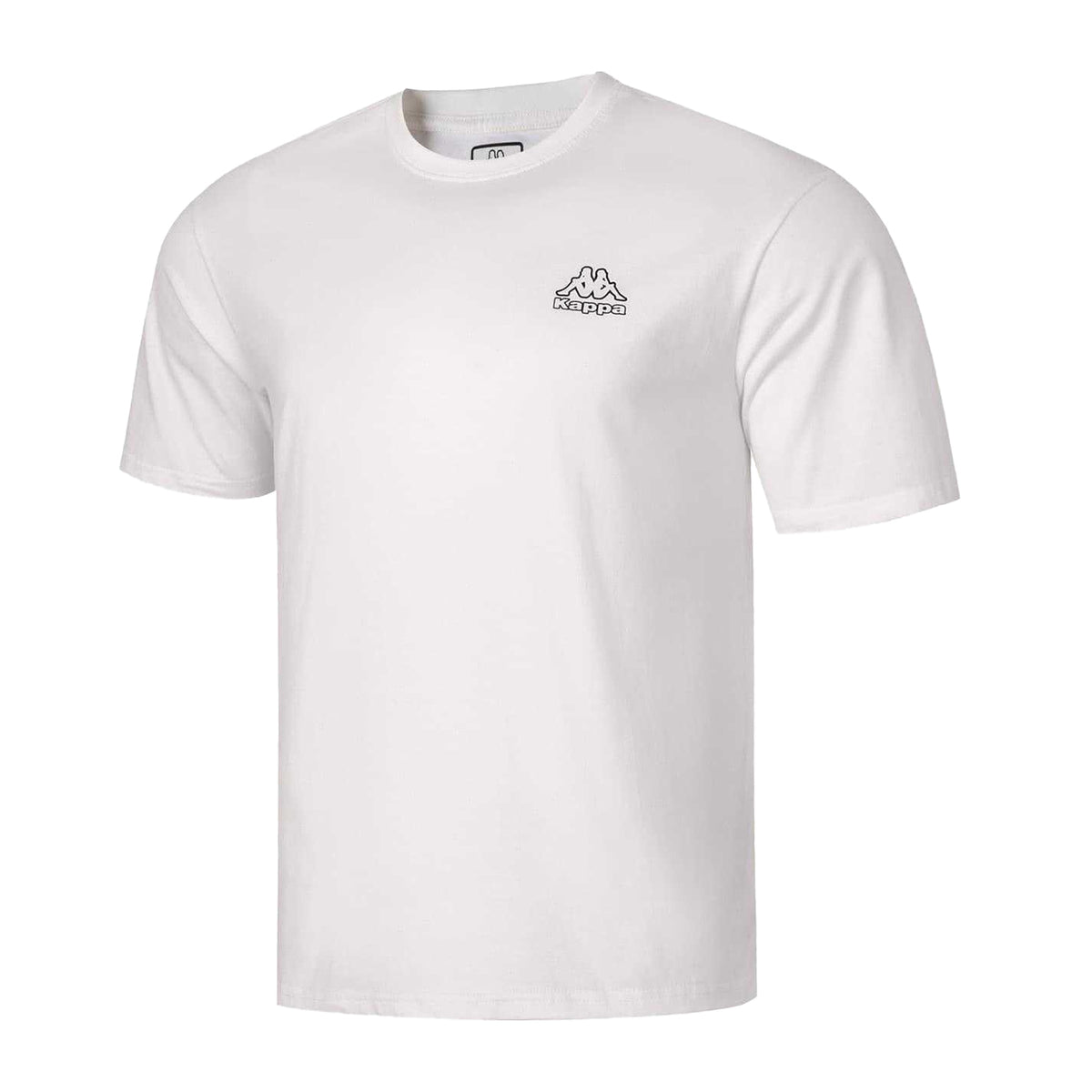 White - Side - Kappa Mens Cotton T-Shirt