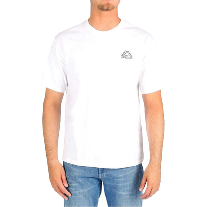 White - Lifestyle - Kappa Mens Cotton T-Shirt