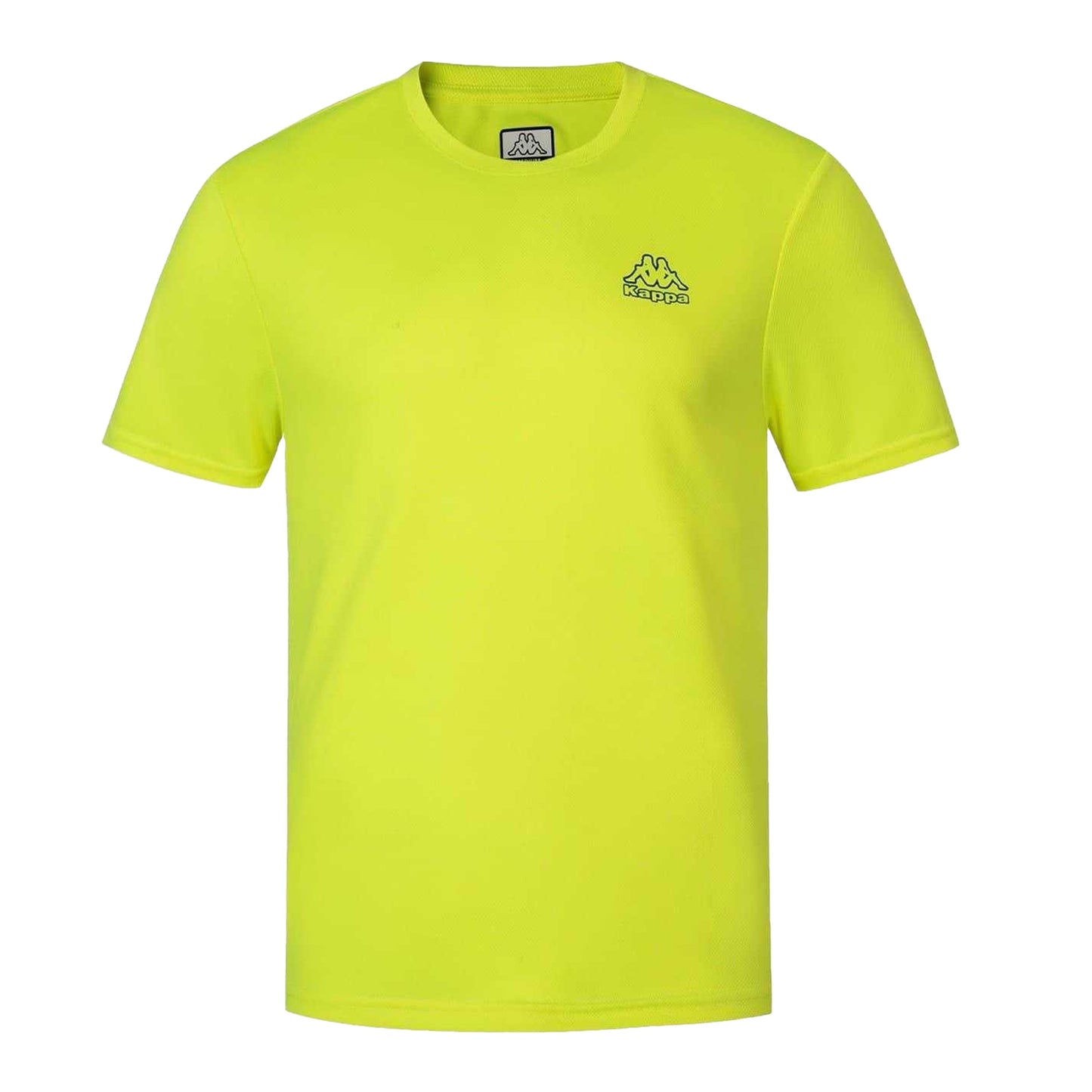 Yellow - Front - Kappa Mens Regular T-Shirt