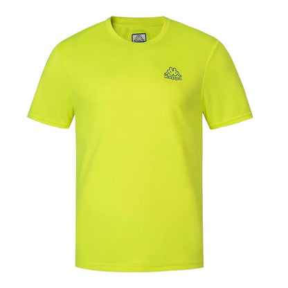 Yellow - Front - Kappa Mens Regular T-Shirt