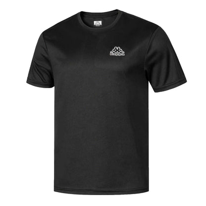 Black - Side - Kappa Mens Regular T-Shirt